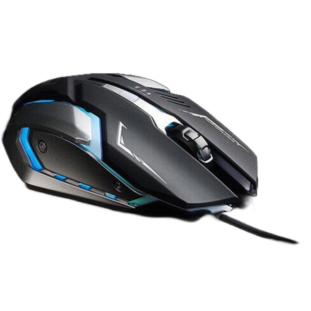 Sanoxy Wired Gaming Mouse Optical LED 1600 DPI 4 Button Black
