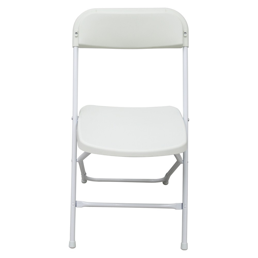 5pcs/set Commercial Folding Stackable Chairs Portable Plastic Chair Rubber Feet