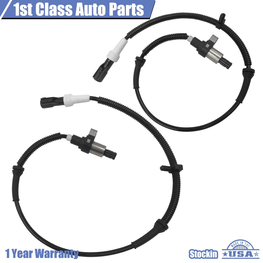 ABS Wheel Speed Sensor 2PCS Front Left-Right For Ford Crown Victoria Lincoln
