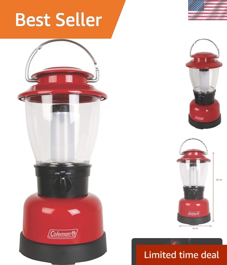 Durable 4D Battery-Powered LED Lantern - 12m Beam for Unmatched Brightness