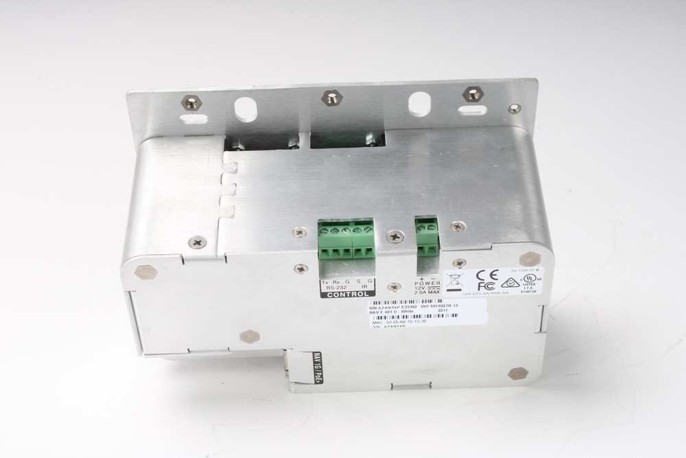 Extron NAV E 401 D - White 10G Pro AV over IP Encoder Wallplate 60-1525-08