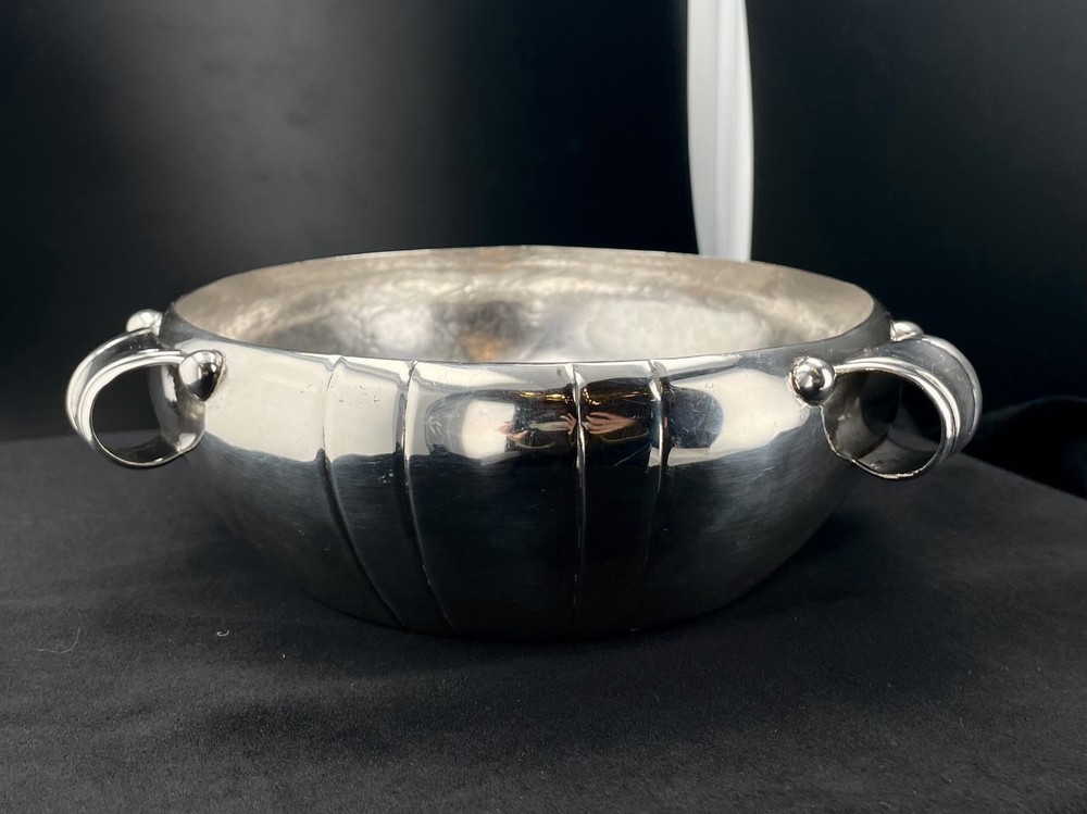 William Spratling Vintage Sterling Mexican Three-Loop Bowl
