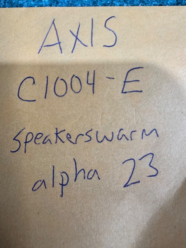 AXIS C1004-E Network Speaker Caninet