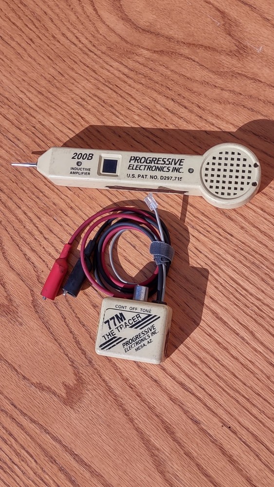 Progressive Electronics 200B Inductive Amplifier + 77M The Tracer Cable