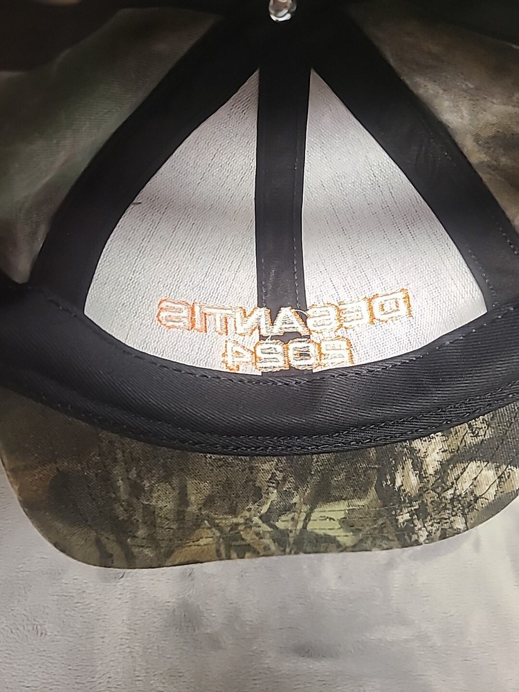 Ron DeSantis 2024 Hat Official Campaign Never Back Down CAMO Hat