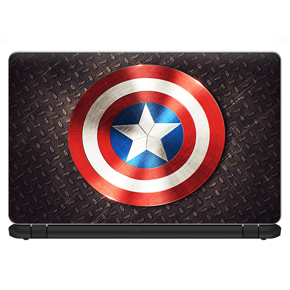 Universal Laptop Skins Wrap for 14" - Capt. Amer.