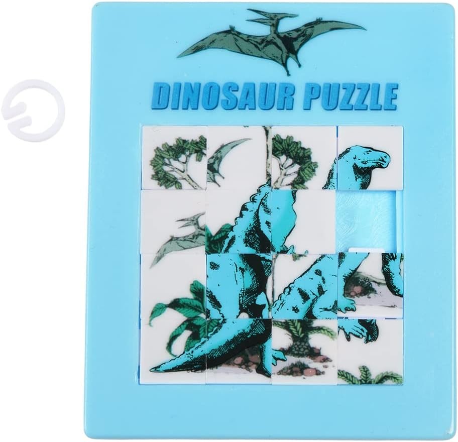 Prehistoric Land Dinosaur Slide Puzzle