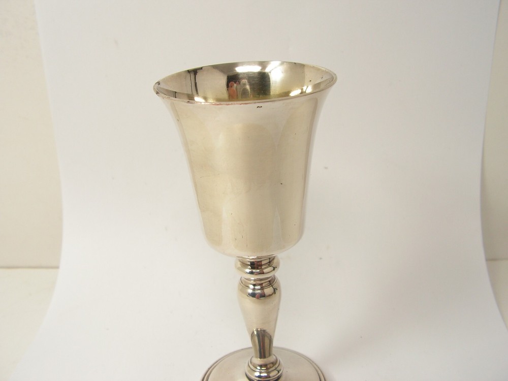 VINTAGE SHEFFIELD SILVER PLATED SHERRY GOBLET