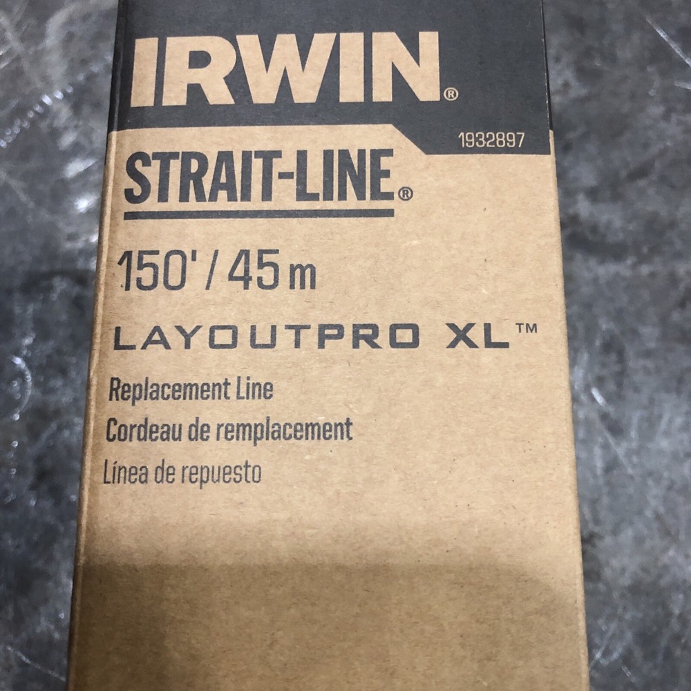 Irwin Straight-Line 1932897 150' (45m) Replacement Line LayoutPro XL