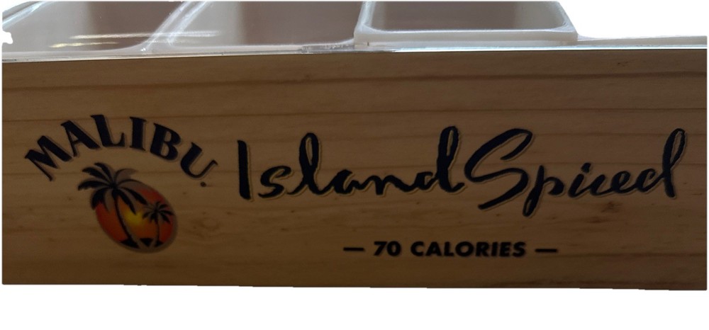 Malibu Island Spice condiment server