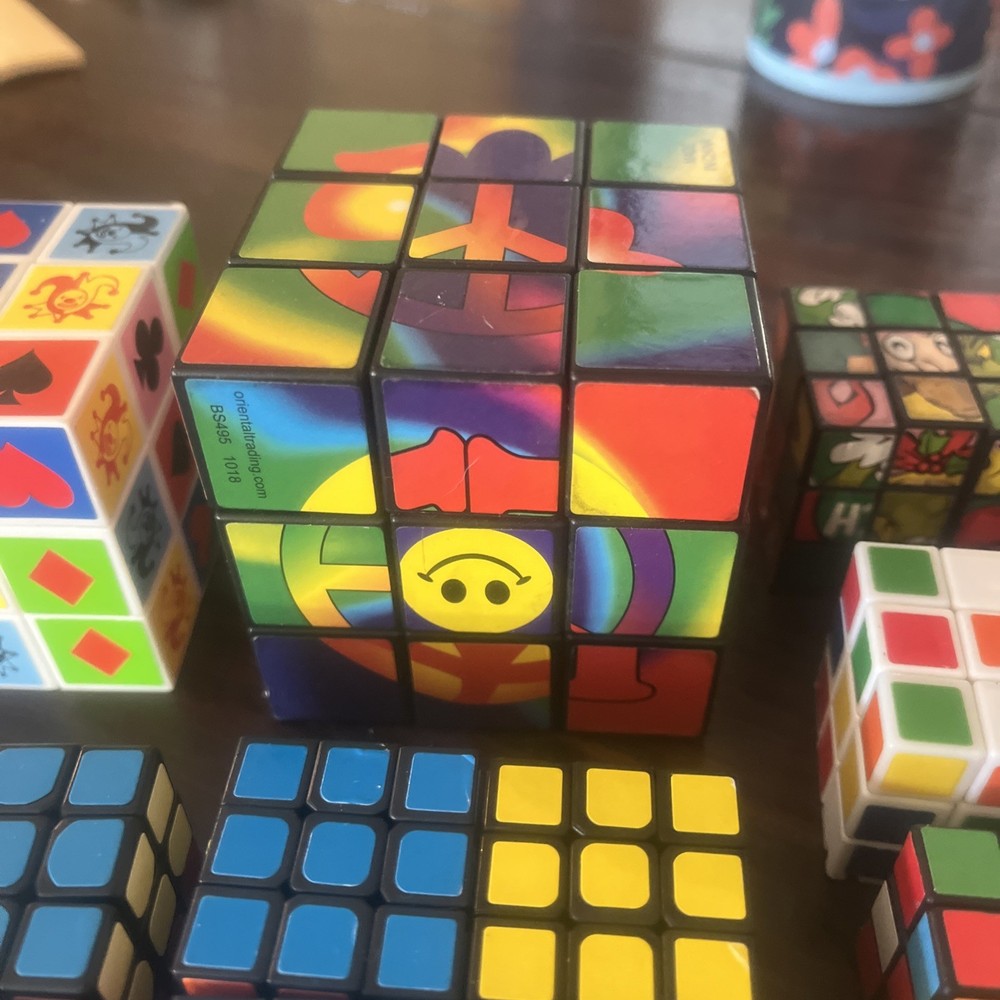 29 Piece Rubik’s Cube Lot Collection Set