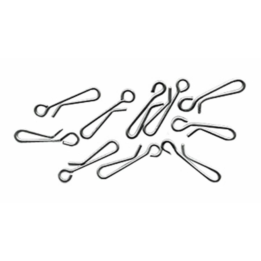 Fladen Link Clips Assorted Sizes 10pk
