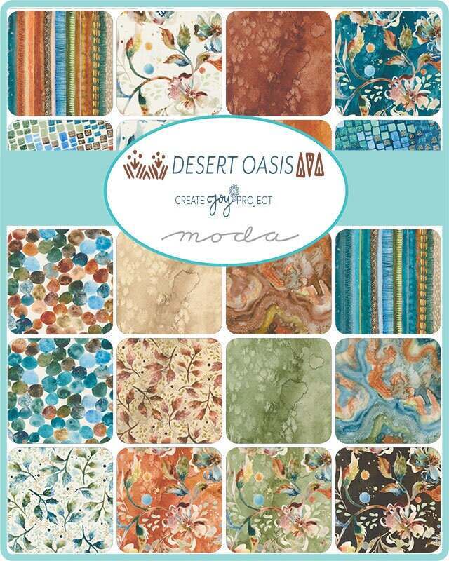 Moda DESERT OASIS Cloud/River Quilt Fabric BTY 39767 12 by Create Joy Project