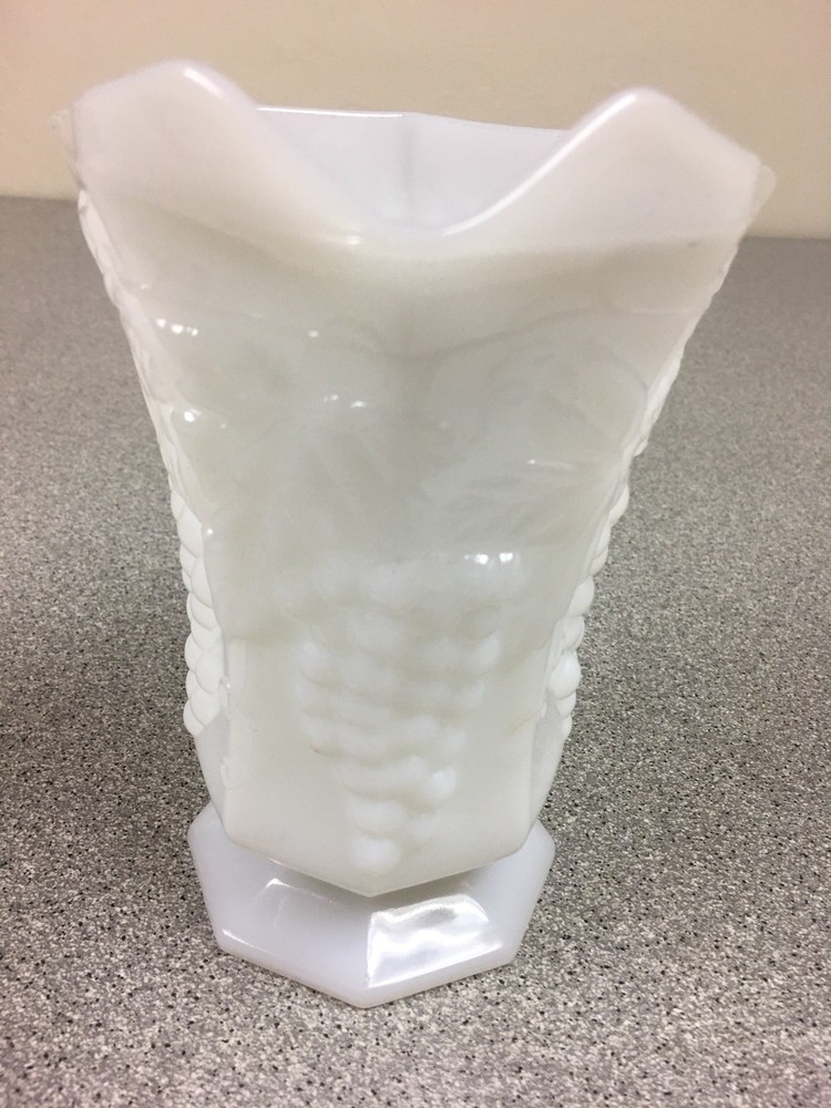 Milk Glass Pitcher. Translucent.