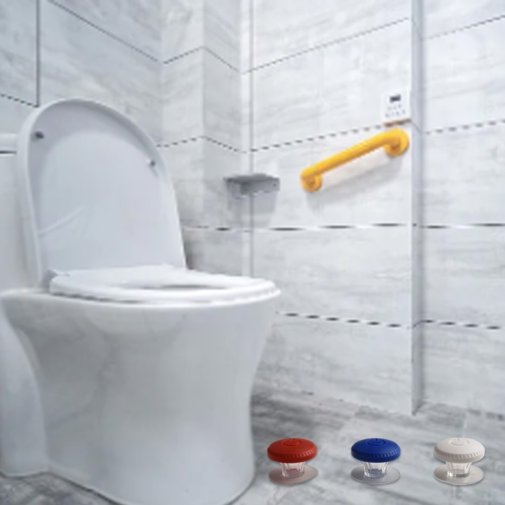 Stylish and Functional Toilet Flush Button Set 6 PCS in Multiple Colors