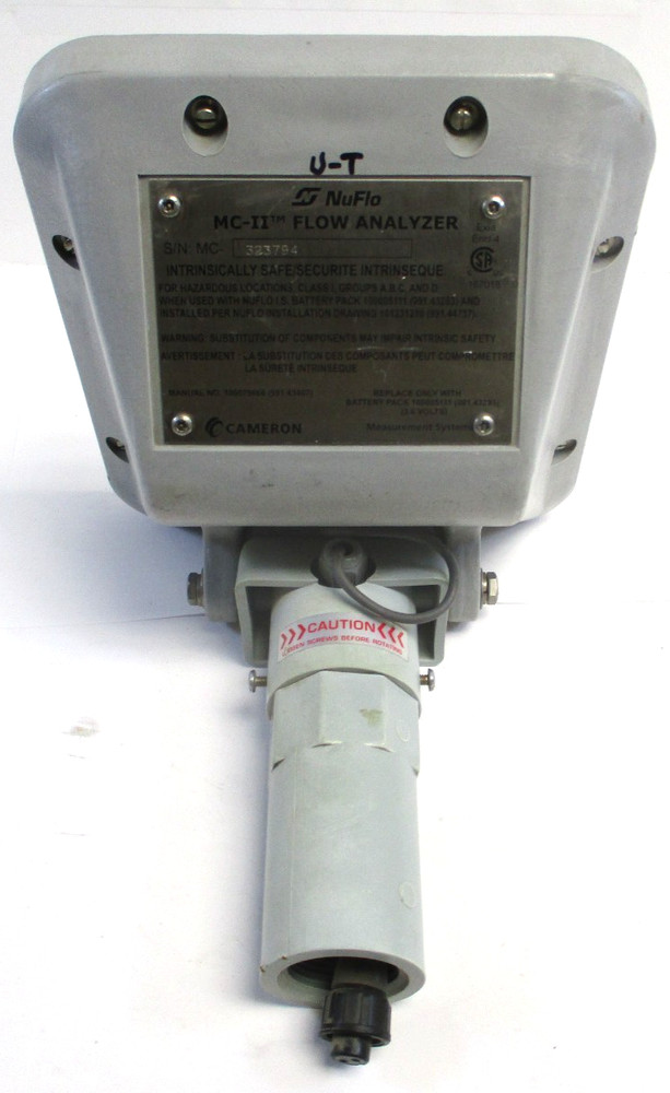 CAMERON NUFLO , MCII , FLOW ANALYZER , w/o BATTERY , SURPLUS