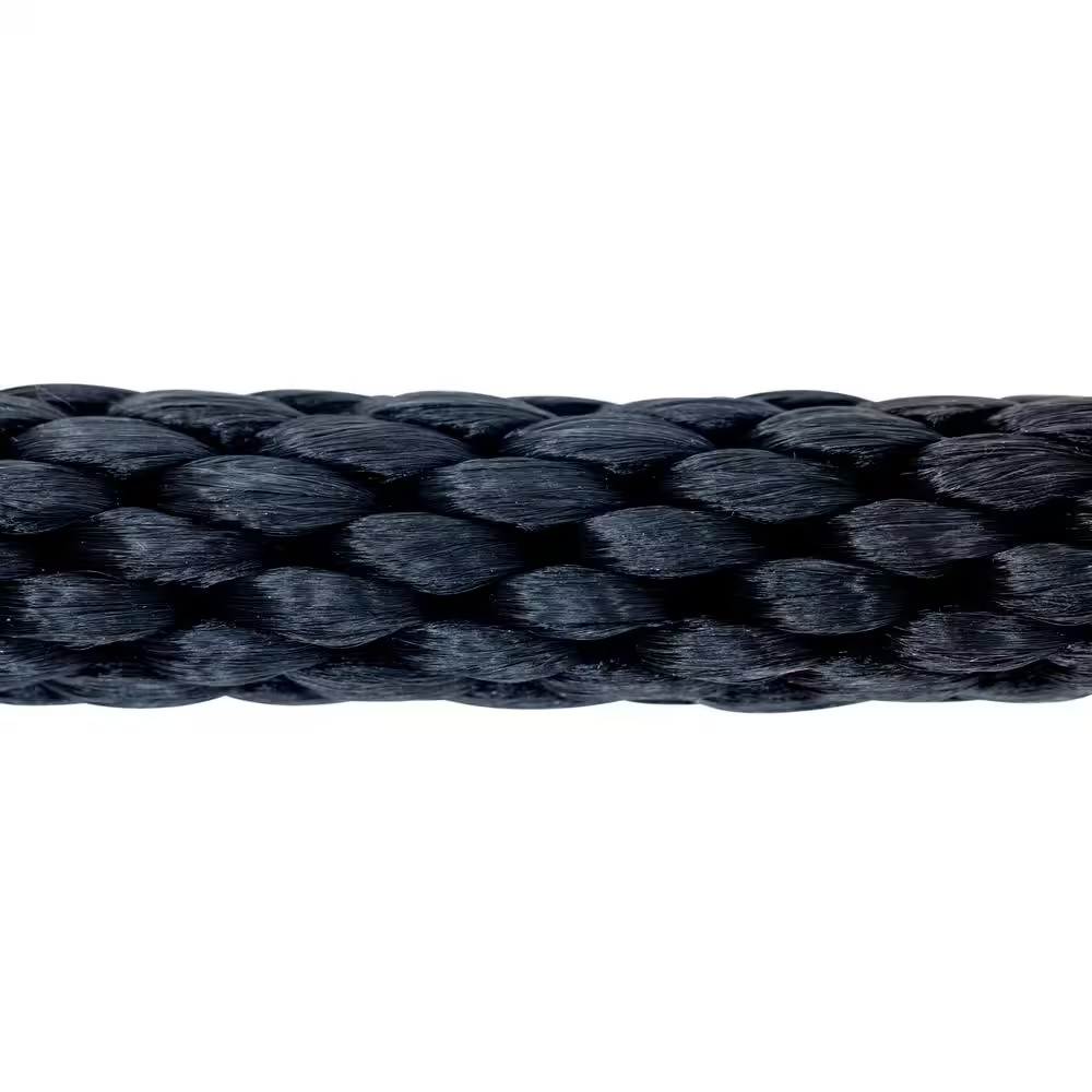 5/8 In. X 200 Ft. Polypropylene Multi-Filament Solid Braid Derby Rope, Black