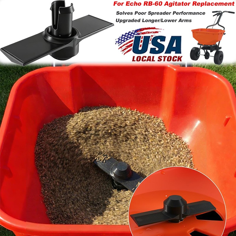 For Echo RB-60 Agitator / Upgraded To Improve Spread Width
