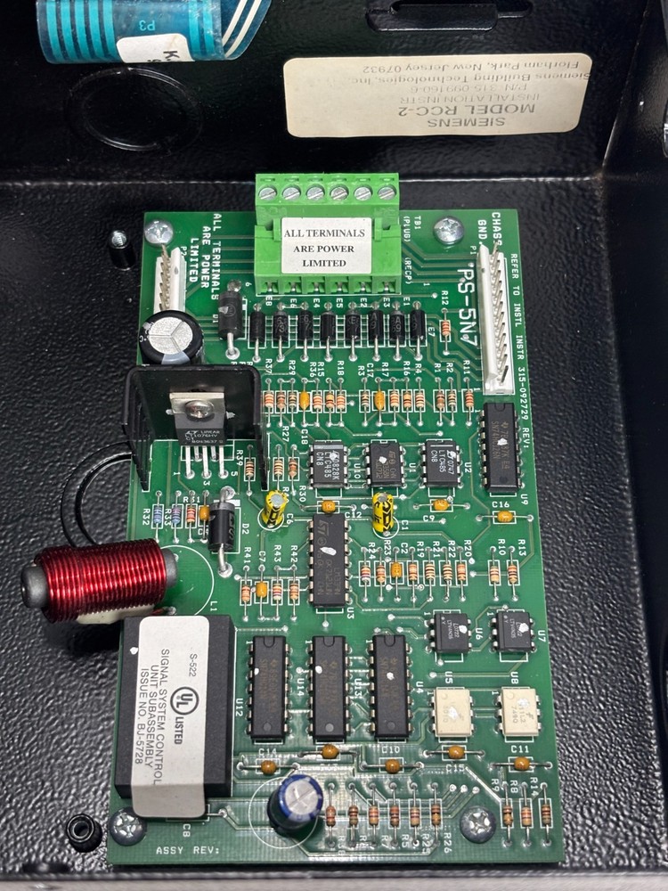 Siemens RCC-2 Fire Alarm Remote Control Center