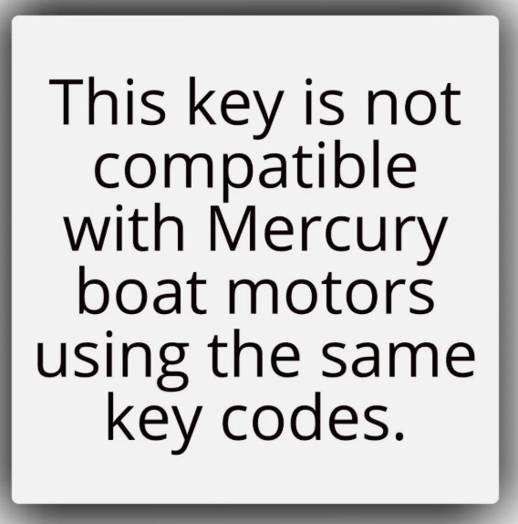 Yamaha Outboard Marine Boat Keys Replacement key Cut by Code 721-740