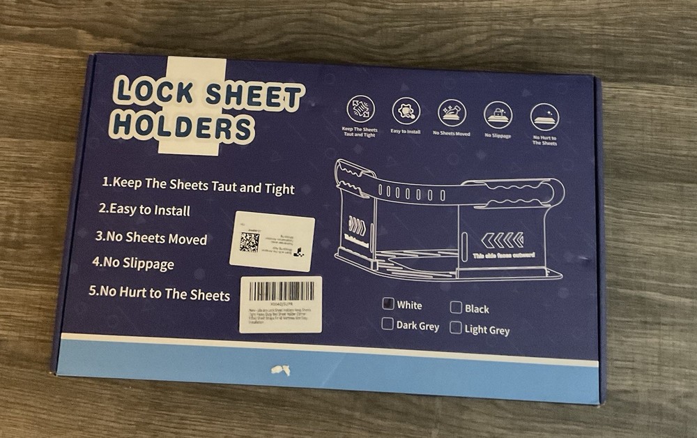 Lock Sheet Holders 4 Pack
