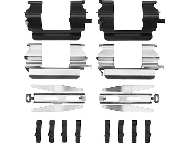 82TQ72N Front Brake Hardware Kit Fits 2002-2004 Oldsmobile Bravada