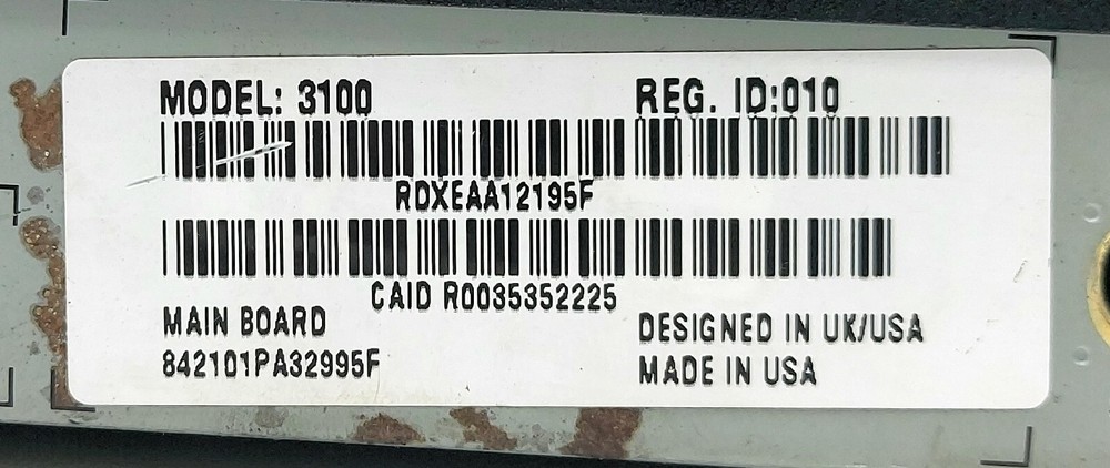 Bell Express 3100 DVB MPEG 2 Satellite Receiver 0824