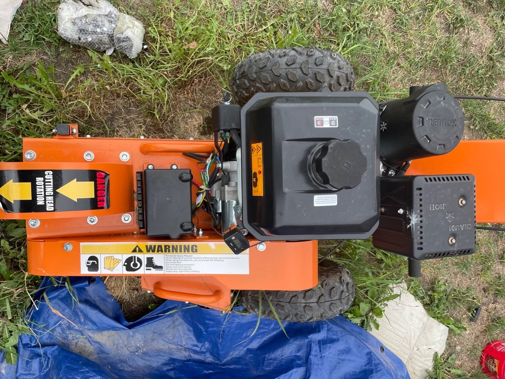 power king stump grinder