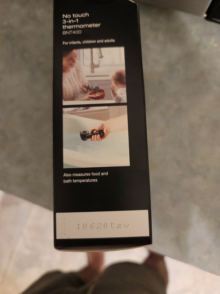 Braun 3-in-1 No Touch Thermometer