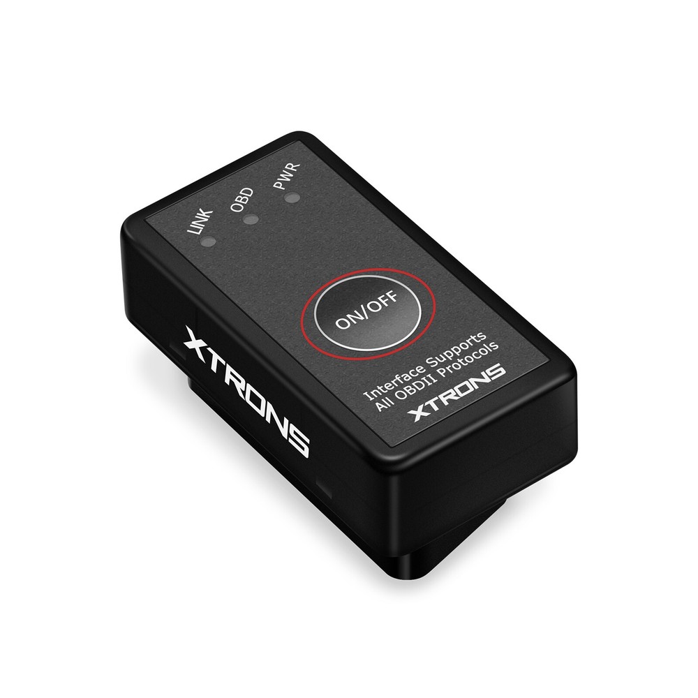 Mini Diagnostics Scanner OBD2 II Bluetooth Auto Power Switch Tools For Android