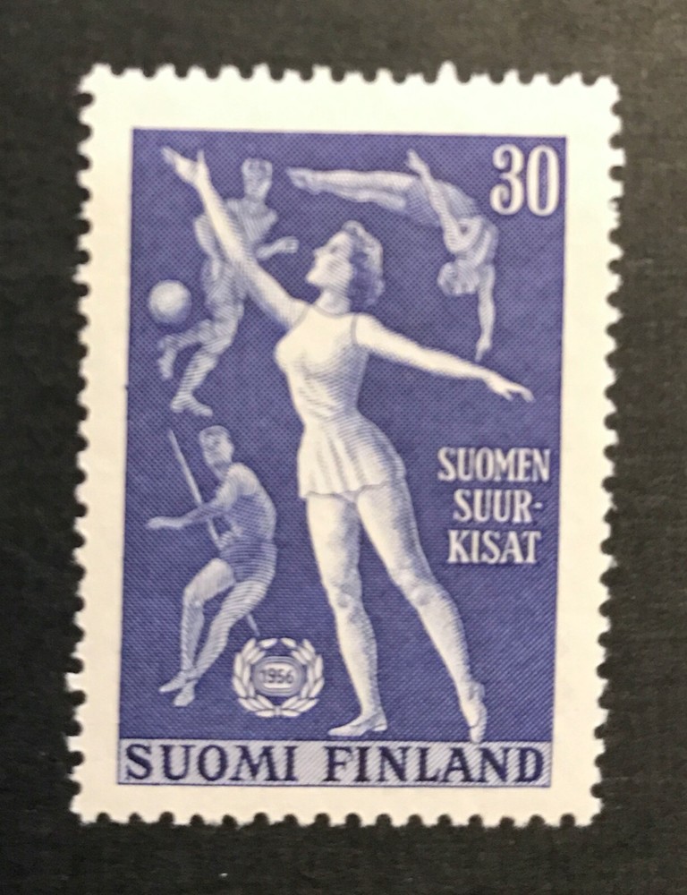 Finland #340 Sports - Lightly Hinged
