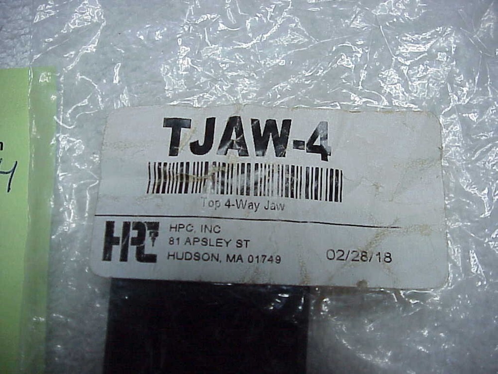 HPC TJAW-4 Milling machine Jaws