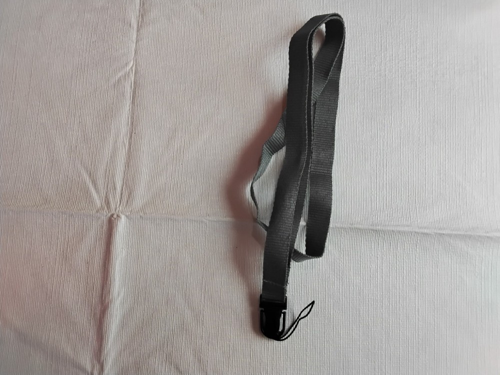 Soft  Nylon Camera Neck Strap - grey- new- open box