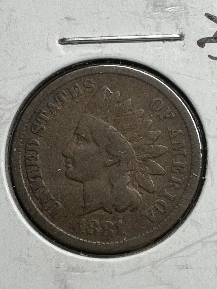 1881 Indian Head Cent, Better date, 99c shipping