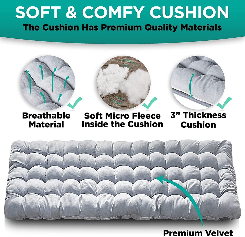 Zone Tech Camping Cot & Cot Mattress Pad Adjustable 4 Position Portable Folding