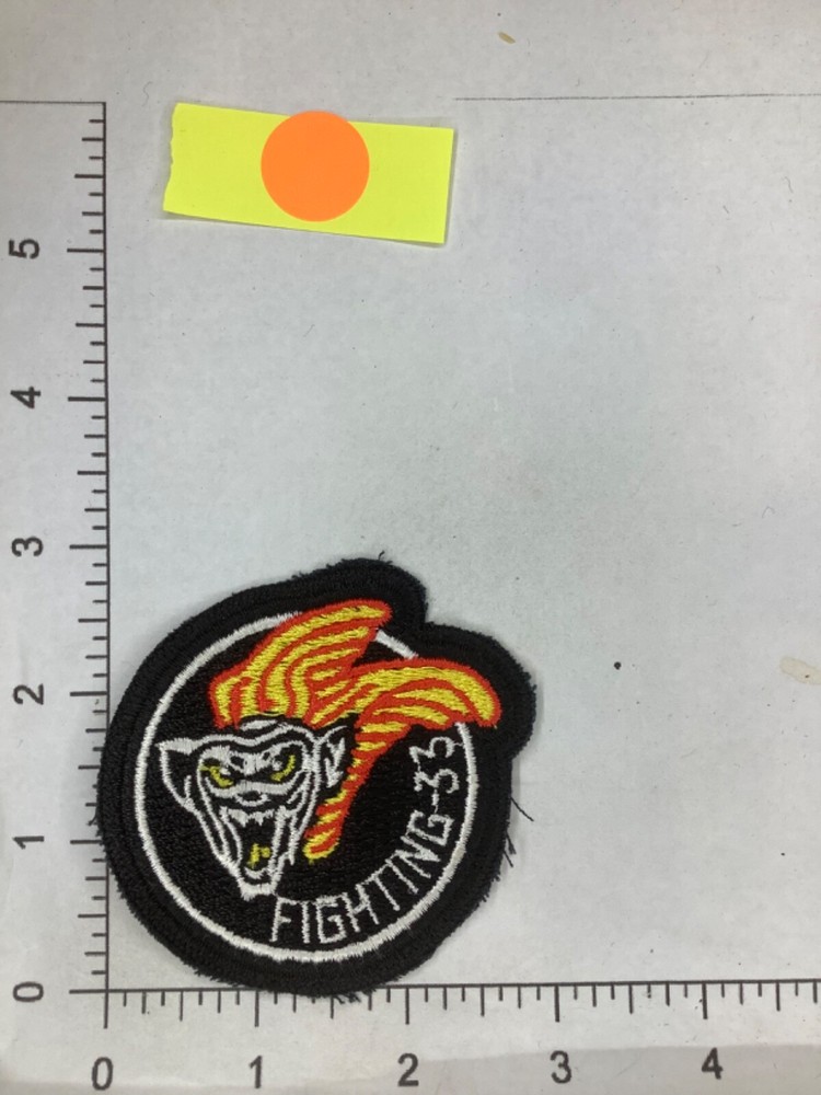 US NAVY FIGHTING -33  SQUADRON PATCH