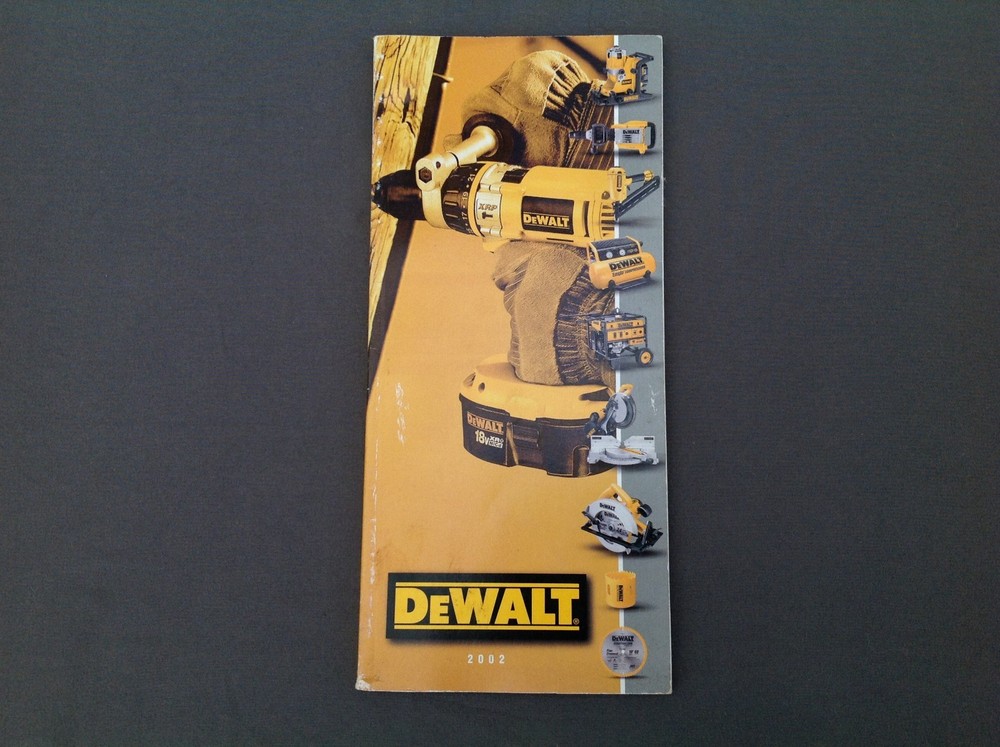 2002 Dewalt Catalog