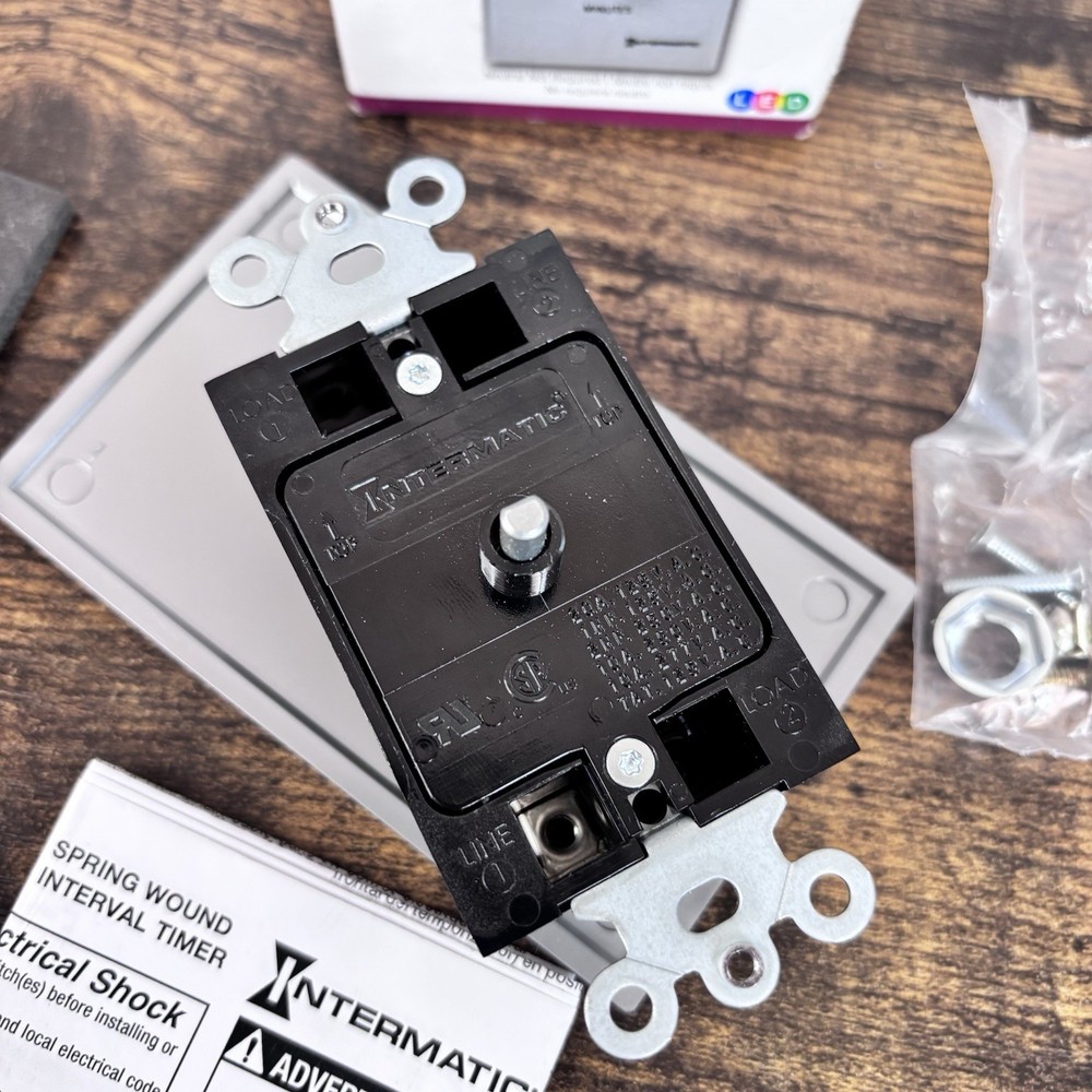 Intermatic SW30MK Spring Wound Countdown Timer 30 Minute Wall Switch Open Box