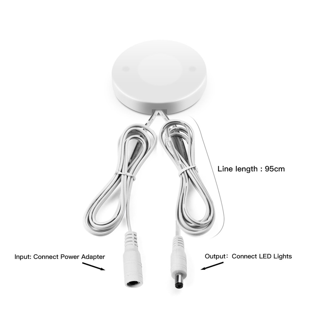 Penetrable 25mm Wood Panel Touch Sensor LED Light Switch Control 12V-24V 60W ...