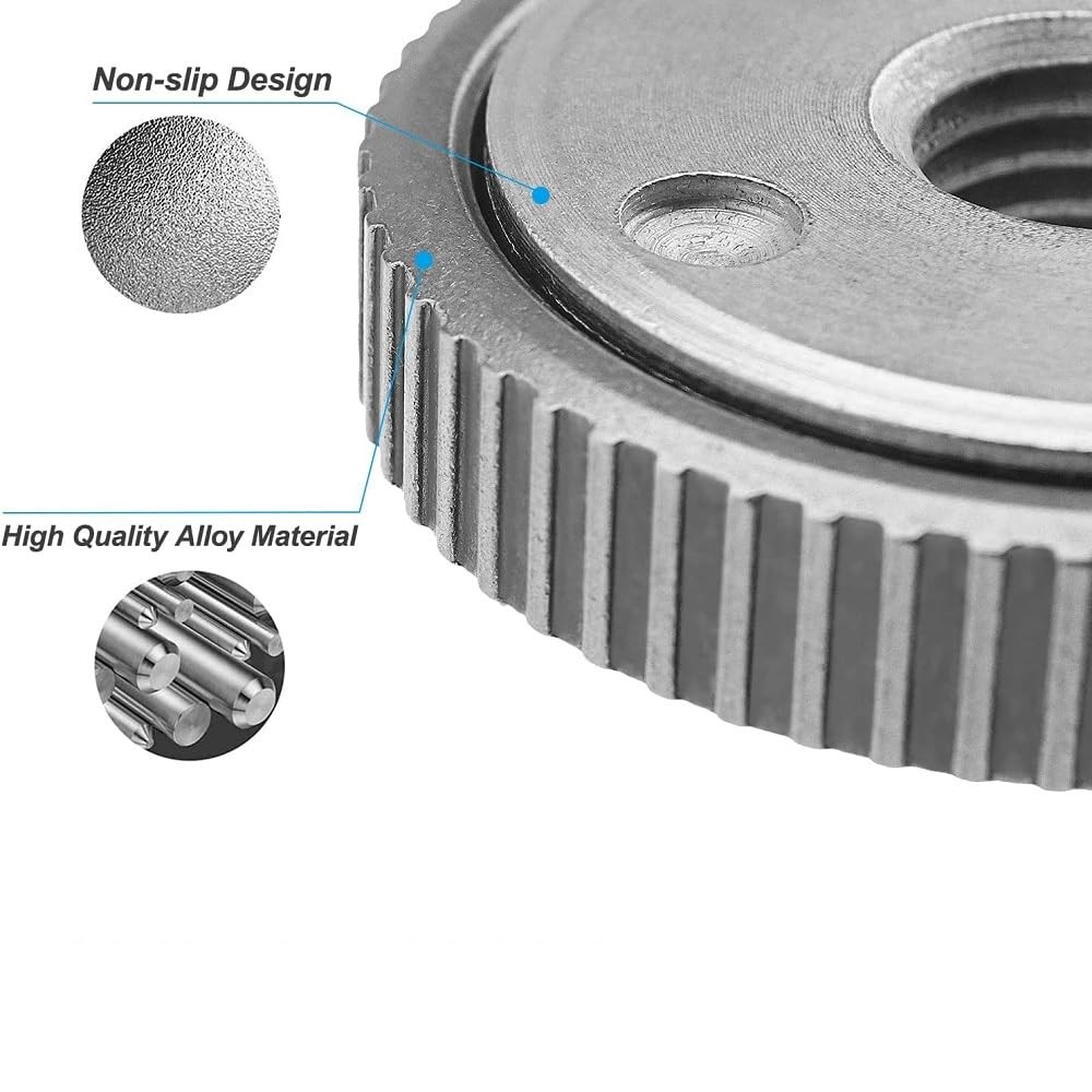 M14 Quick Release Nut Thread Angle Grinder Clamping Quick Release Nut Replace...