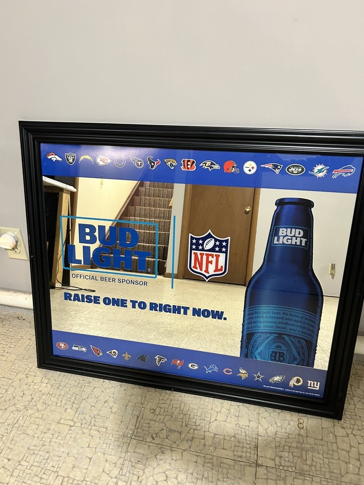 bud light nfl mirror