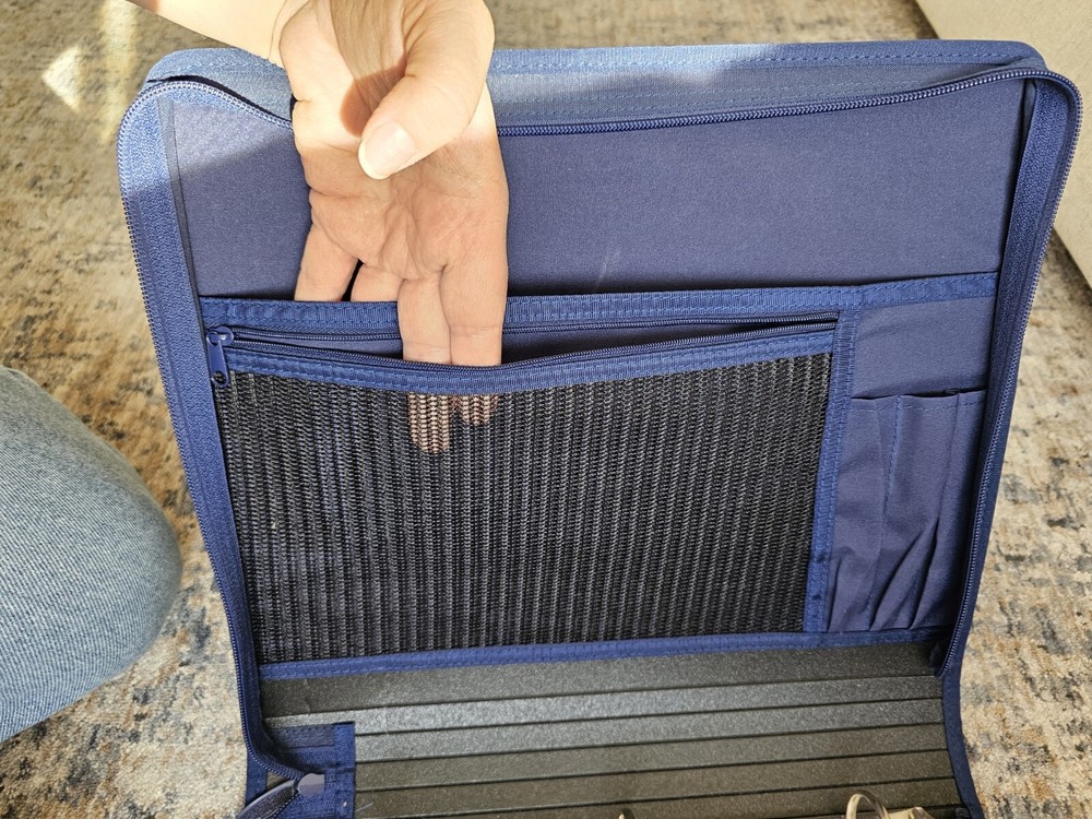 Vintage Mead Five Star Zipper Binder