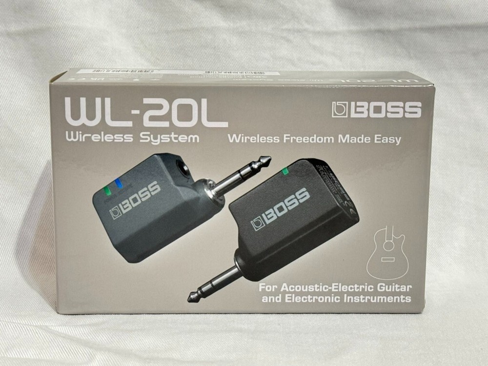 BOSS WL-20L Guitar Wireless System Tone Simulation Model Japan WL20L Black Gray