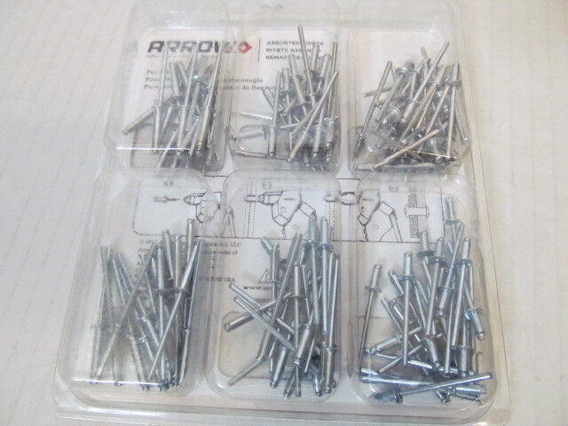 Arrow 120 Rivet Assortment Pack RK6120
