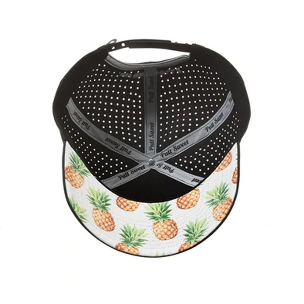 NEW Sweet Rollz La Piña Tech Black Adjustable Golf Hat/Cap
