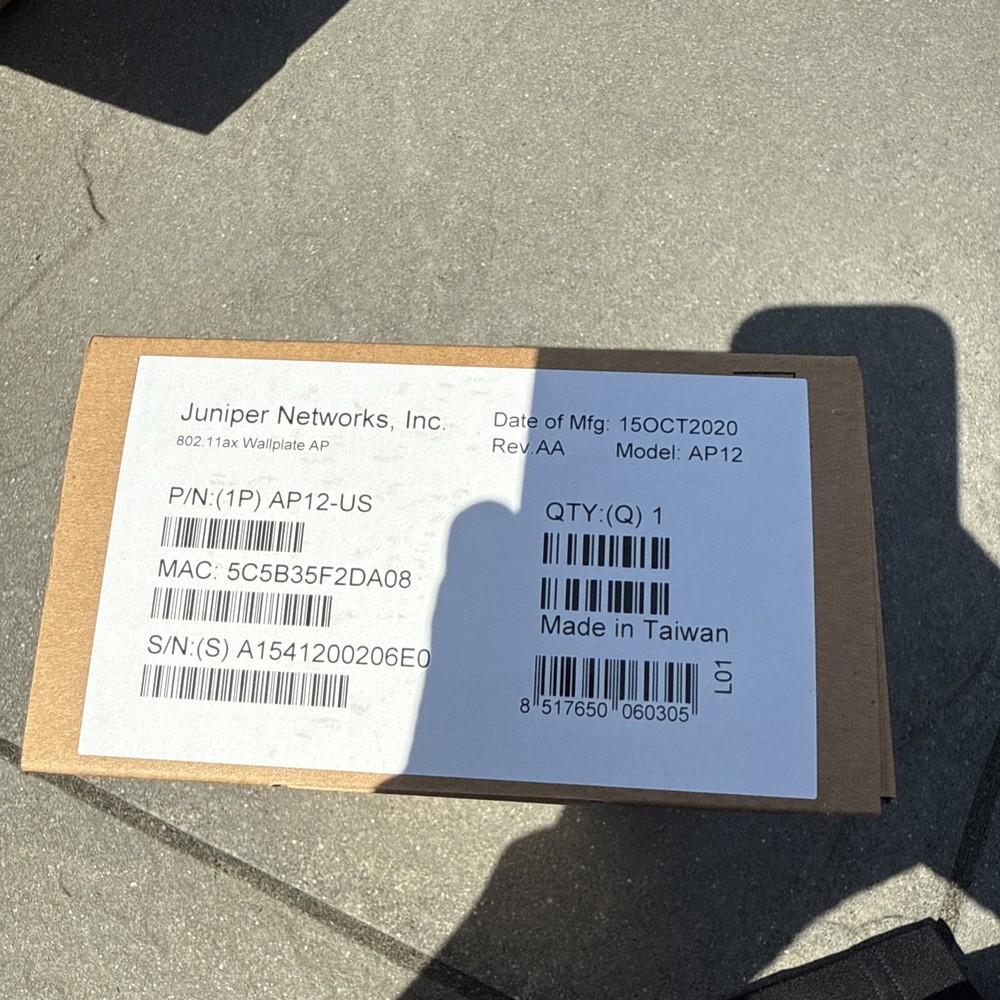 Juniper Networks AP12 White NEW