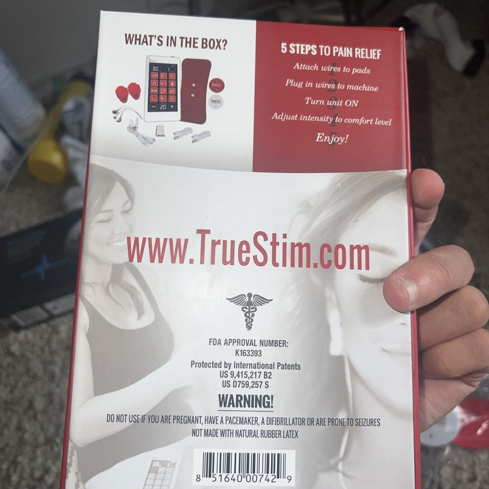 True Stim 6 Channel Wireless Touchscreen Premium Stimulation System Complete