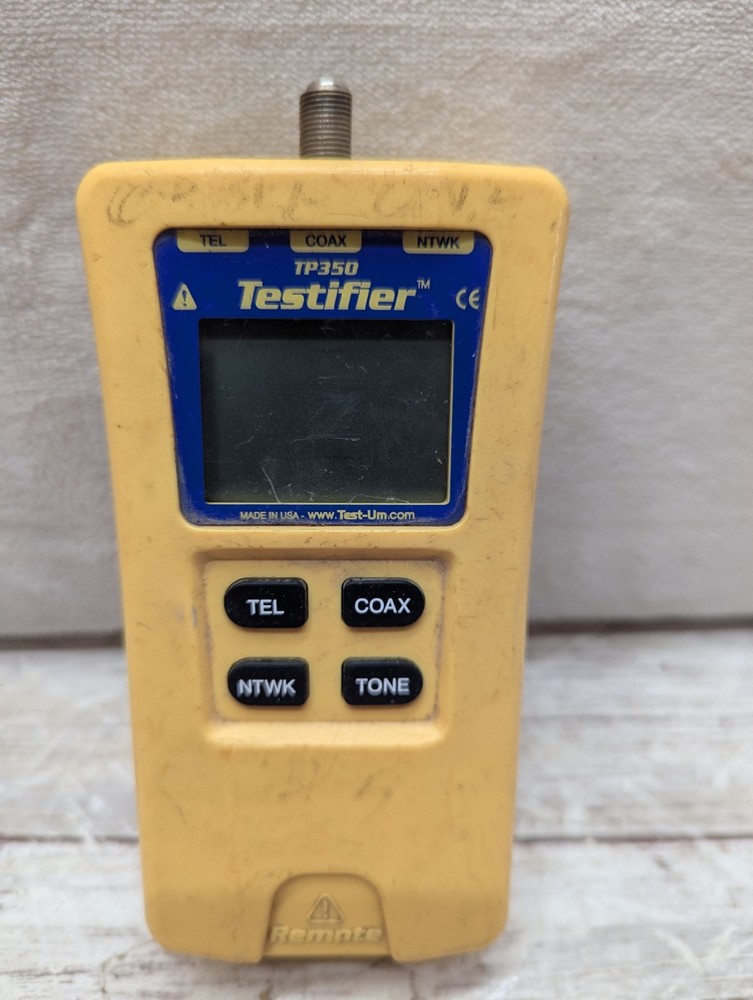 Test-um Testifier TP350 UnTested NEED Battery