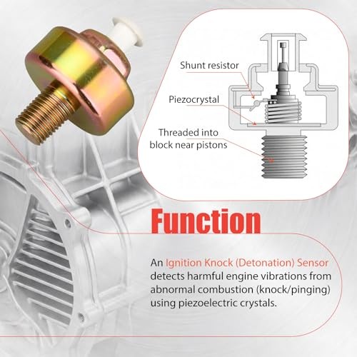 E3AZ-12A699-A Ignition Knock Detonation Sensor Compatible with Bronco E-100 E
