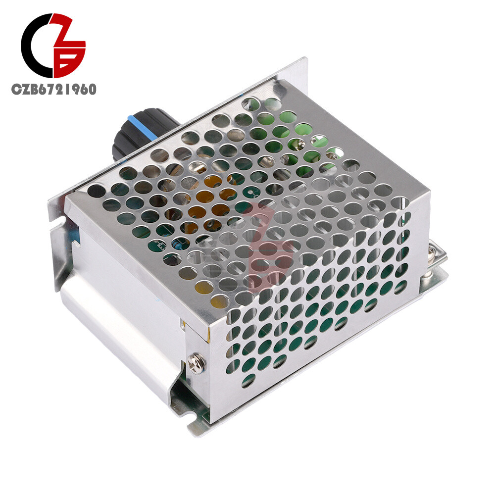 AC-DC 220V PWM Voltage Regulator Brush Motor Speed Controller Max 20A Switch